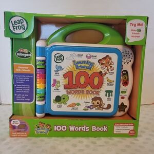 LeapFrog Learning Friends 100 Words Book - Green and Blue